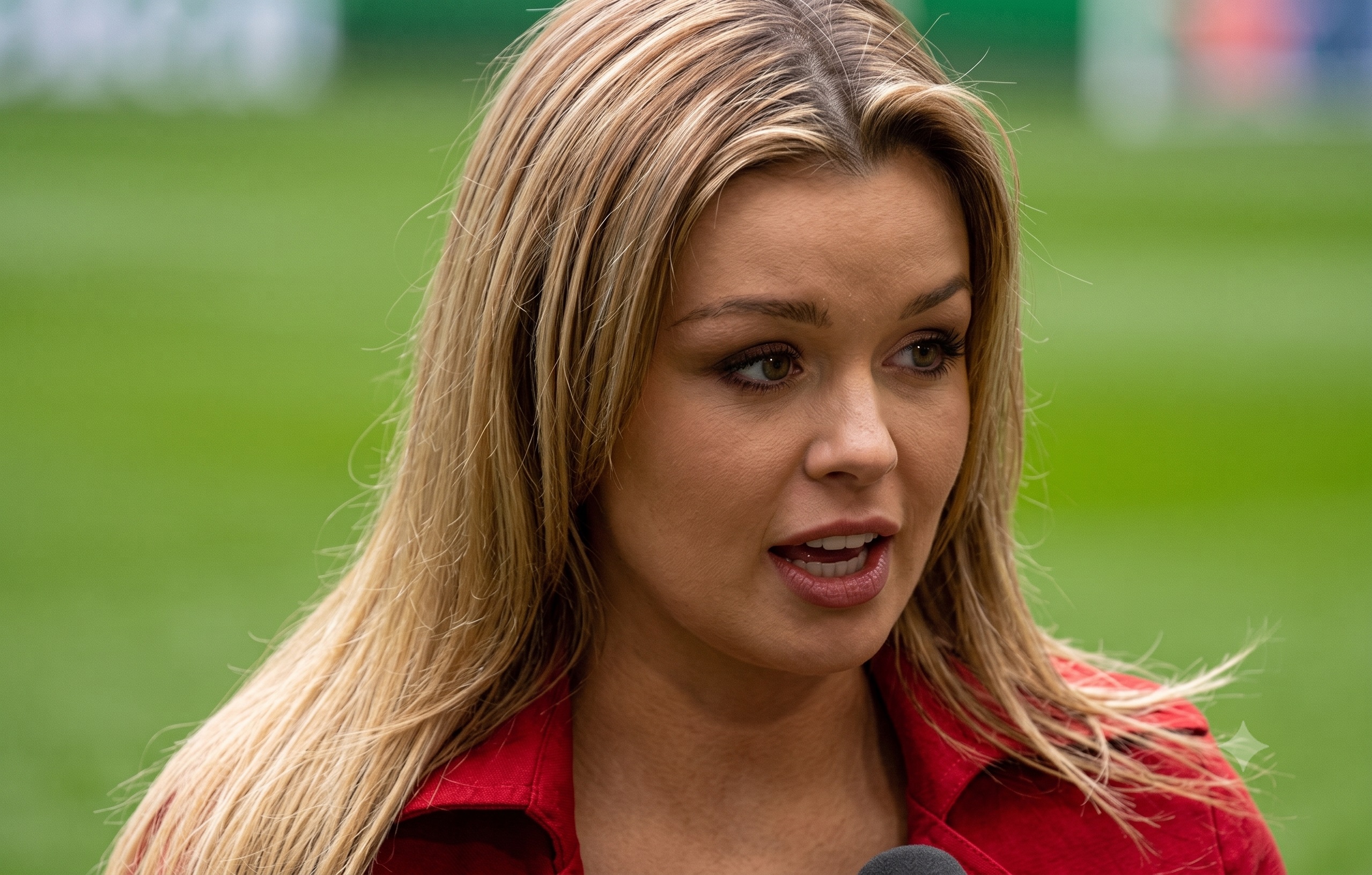 Katherine Jenkins sings the Welsh Anthem